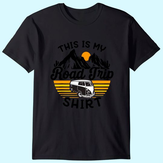 Discover This Is My Road Trip Shirt RV Camper T Shirt