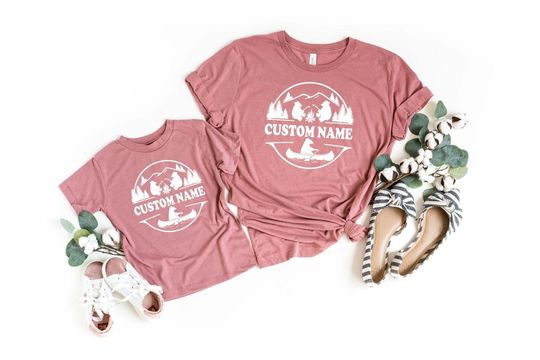 Discover Camping Family Matching Custom T-Shirt