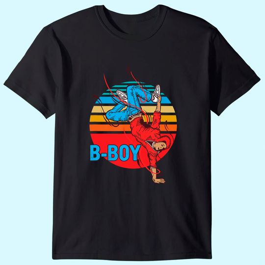 Discover Bboy Hip Hop Dance Modern Dancing Breakdancer Breakdance T Shirt