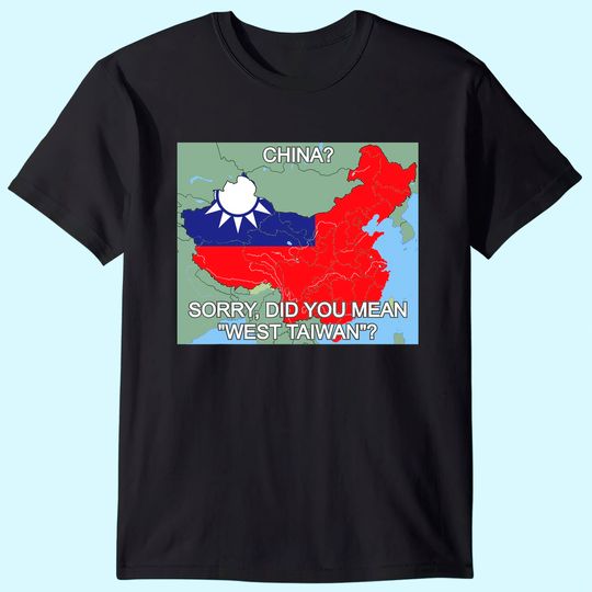 Discover Funny West Taiwan T-Shirt - Unique Design