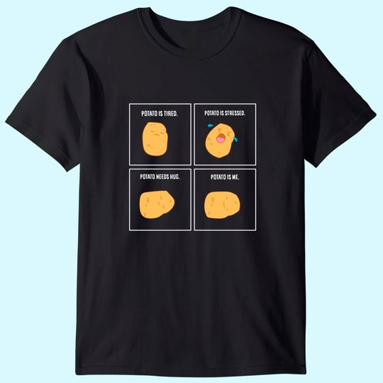 Discover Potato Meme I'm A Potato Vegetarian Vegetable T-Shirt
