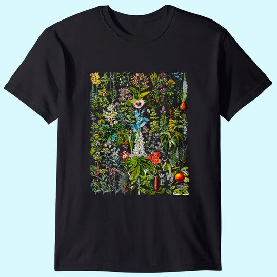 Discover Vintage Flower Shirt, Flower Tshirt, Plant Tshirt, Gardening T-Shirt
