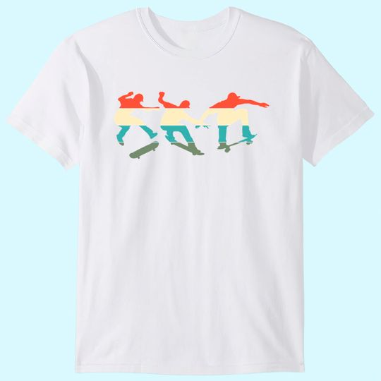 Discover Skateboard Skateboarding Skateboarders T Shirt