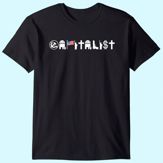 Discover Capitalism Conservative - Investor Economics Capitalist T Shirt