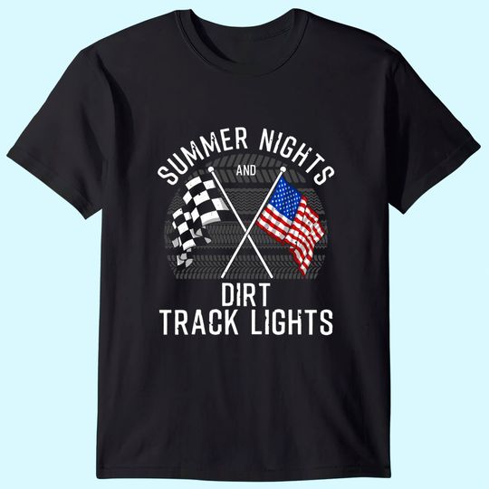 Discover Funny Dirt Racing Dirt Track Racing TT Shirt