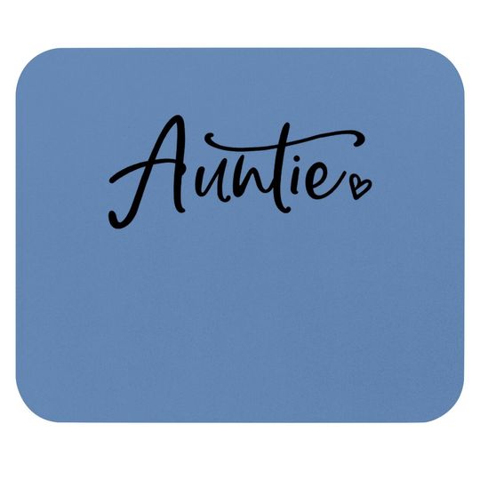 Discover Cute Aunt Gift Mouse Pad - Funny Graphic Design