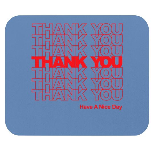 Discover Thank You Bag Mouse Pad Mouse Pad