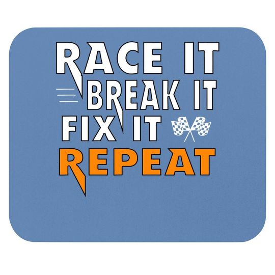 Discover Dirt Track Racing Race It Sprint Car Rally Race Gear Mouse Pad