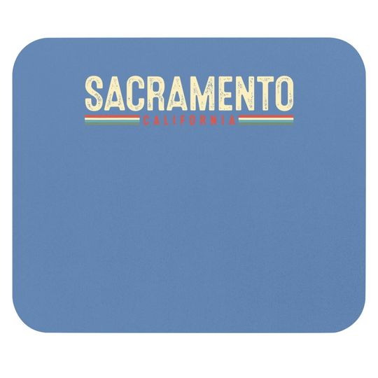 Discover Sacramento California Mouse Pad