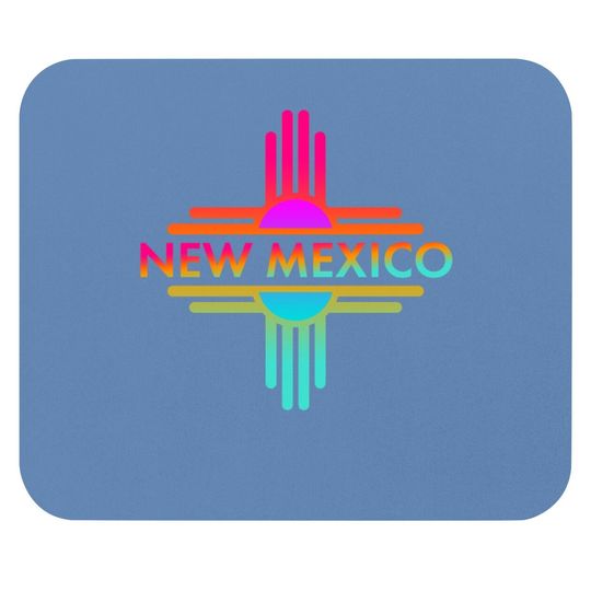 Discover New Mexico State Zia Symbol Design Mouse Pad