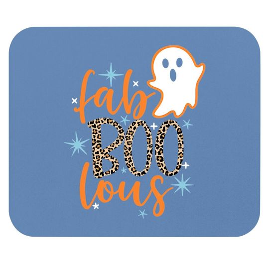 Discover Halloween Fab Boo Lous Leopard Ghost Mouse Pad