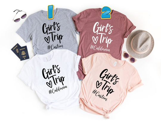Discover Camping Custom Trip Matching Besties Vacation T-Shirt