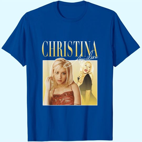 Discover Christina Aguilera Vintage T-Shirts