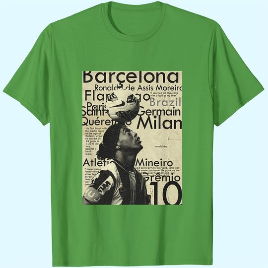 Discover Ronaldinho Soccer Tshirt - Mens Soccer Style