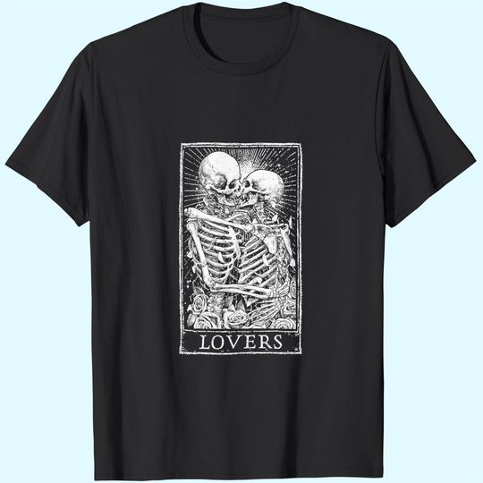 Discover Mortus Viventi Tarot Card T-Shirts - 12 Tarot Card Design Shirts