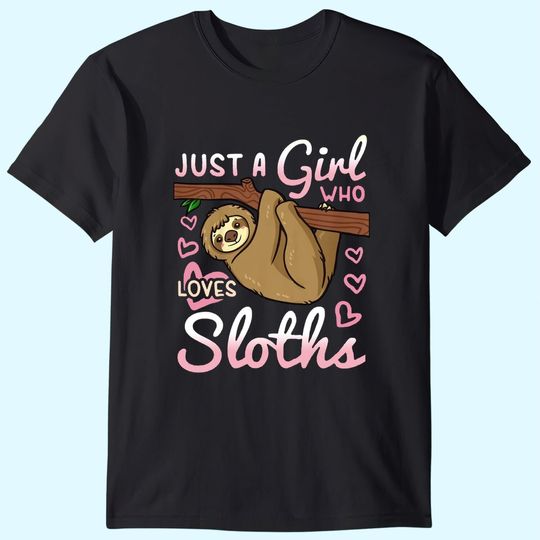 Discover Sloth Girl T-Shirt