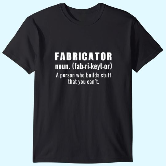 Discover Mens Fabricator T Shirt