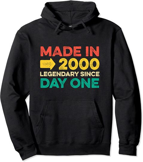 Discover 21 Year Old Men Women 2000 Gifts For Birthday Pullover Hoodie