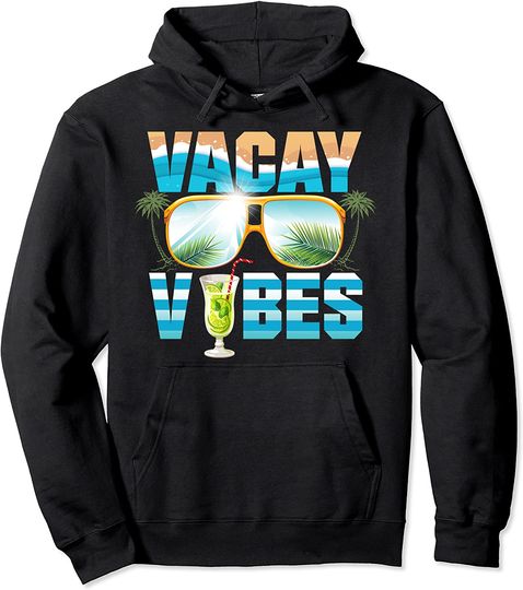 Discover Vacay Mode Shirt Women Vacay Mode Shirt Vibes Pullover Hoodie