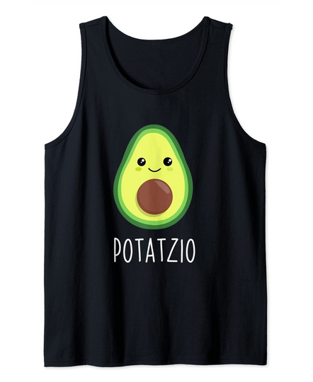 T-shirt Unissexo sem Mangas com Avocado