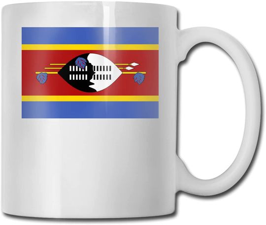 Discover Flag of Eswatini Ceramic Coffee Mugs
