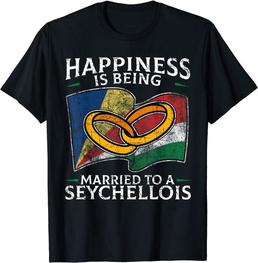 Discover Seychellois Wedding Republic of Seychelles Heritage Married T-Shirt