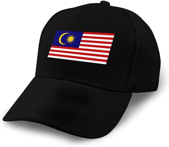 Discover Inspier White Flag of Malaysia Baseball Hat