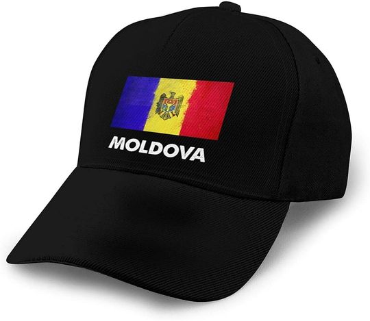 Discover ZADPBB The Flag of Moldova Adjustable Baseball Cap