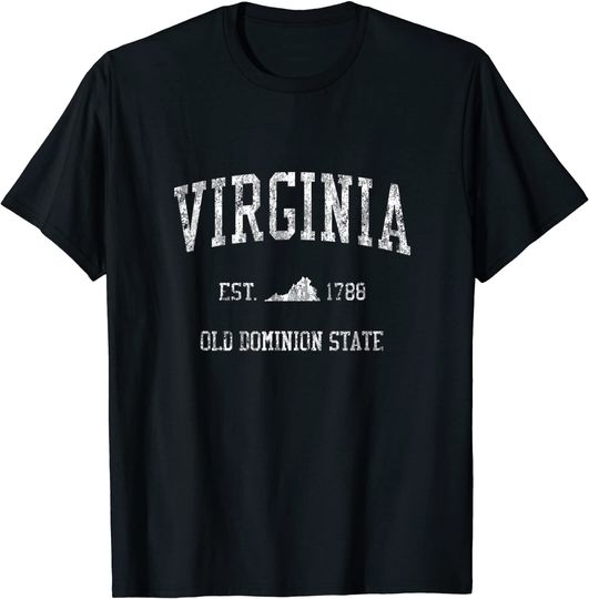 Discover Virginia Vintage VA T Shirt