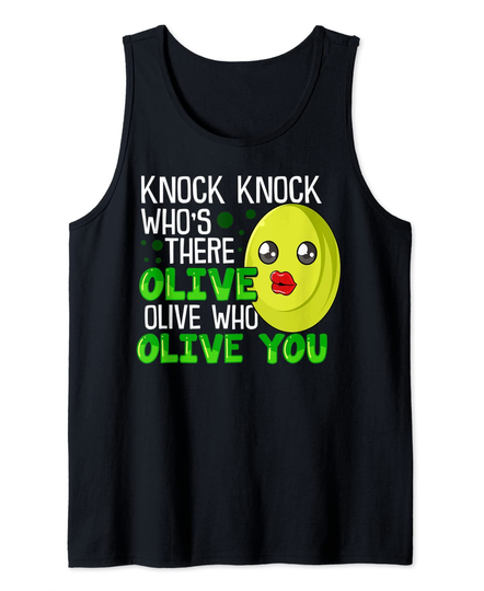 Camisola sem Mangas Olive de Amor Knock Knock