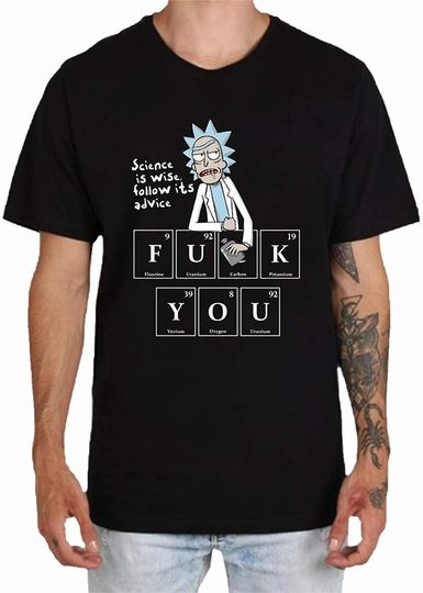 Camisete para Homem Rick & Morty Desenho Animado