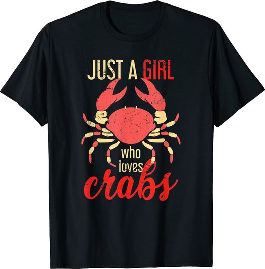 Discover Sea Animal Crabs Aquarist Women Girls Gift Idea Crab T-Shirt