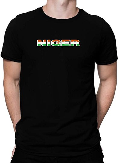 Discover Teeburon Niger Country Flag T-Shirt