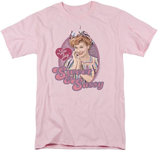 Discover I Love Lucy Shirt - Sweet and Sassy Adult Pink Tee