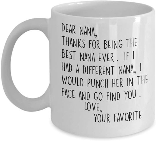 Discover Nana Mug for Grandma or Mom Mother's Day