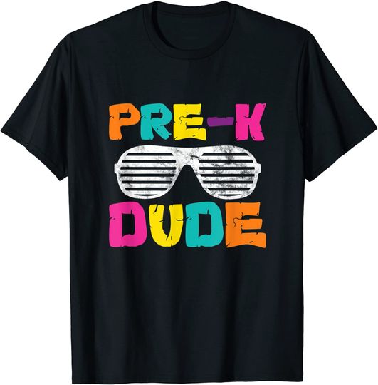 Discover Pre-K Dude Back To School Teacher Student Preschool T-Shirt