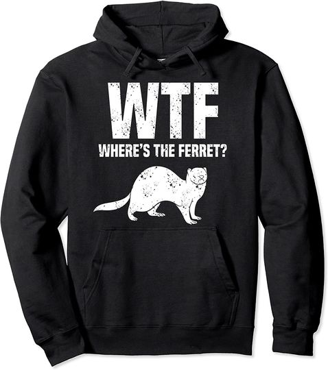 Discover Ferrets Lover Awesome Gift for Mom Dad Animal Owner Pullover Hoodie