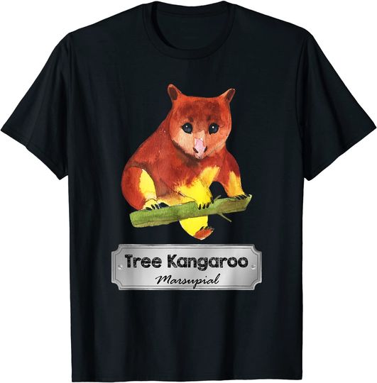 Discover Tree Kangaroo, Marsupial! Australia Wildlife T-Shirt