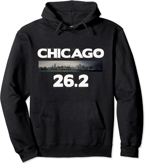 Discover Chicago 26.2 miles Marathon Runner T-Shirt