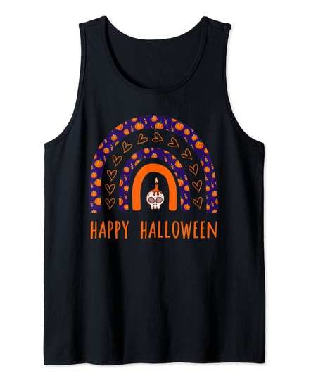 Discover Bohemian Rainbow Halloween Tank Top