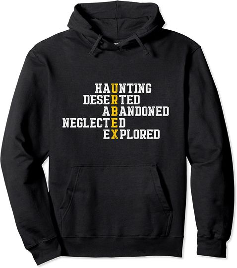 Discover Urbex Urban Exploring Crew Pullover Hoodie