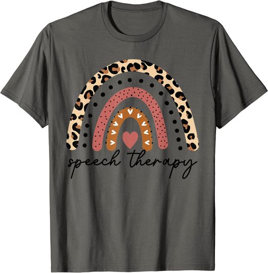 Discover Speech Therapy Rainbow Speech Language Pathologist T-Shirt