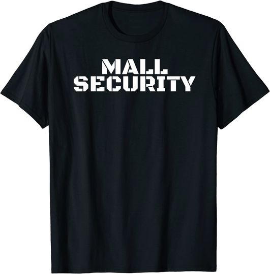 Discover Mall Security  Halloween Costume Guard T Shirt