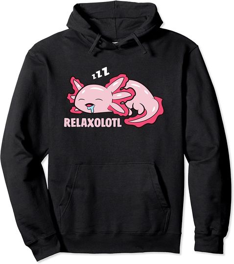 Discover Axolotl Lover Mexican Salamander Pullover Hoodie