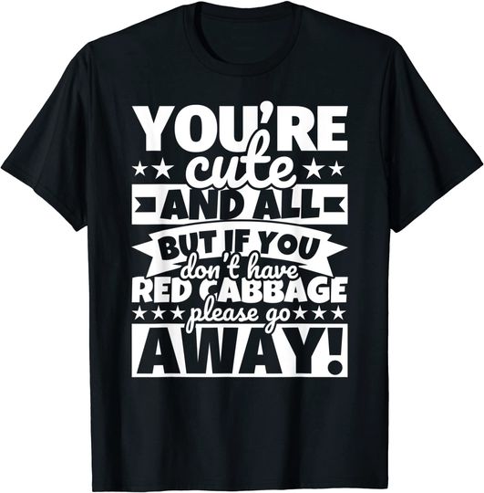 Discover Red cabbage Lover Food T-Shirt