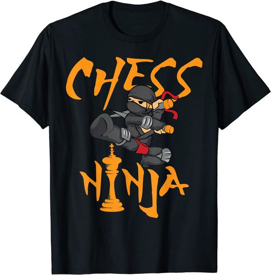Discover Funny Chess Ninja T-Shirt