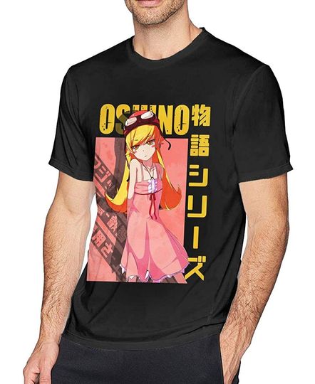 Discover Anime & Monogatari Shower Classic Short Sleeve T Shirts for Men Black