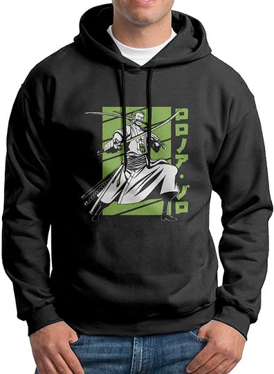 Discover Anime One Piece Roronoa Zoro Hoodie