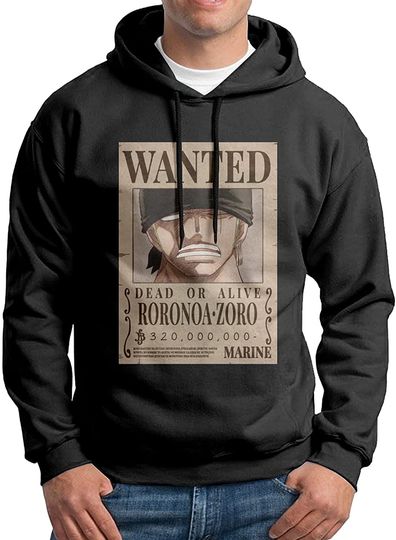 Discover Anime One Piece Roronoa Zoro Hoodie