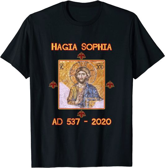 Discover Hagia Sophia Church Museum Roman Byzantine T Shirt